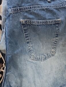 LOFT Blue Jean Shorts Distressed Vintage Style